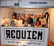 Stoisko Requiem Records podczas Off Festiwalu.
