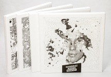 Okładki płyty przeniesione na obraz. Format 40 cm x 40 cm, wydruk na płótnie malarskim (canvas).